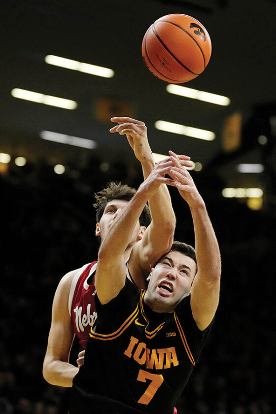 Iowa beats No. 9 Nebraska for first ranked win in Ben McCollum era